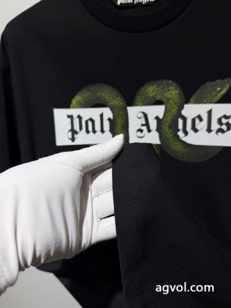 在庫あり即発 サラサラの着心地 透け感優しいブランド 通販 激安Palm Angels    半袖T. 5 